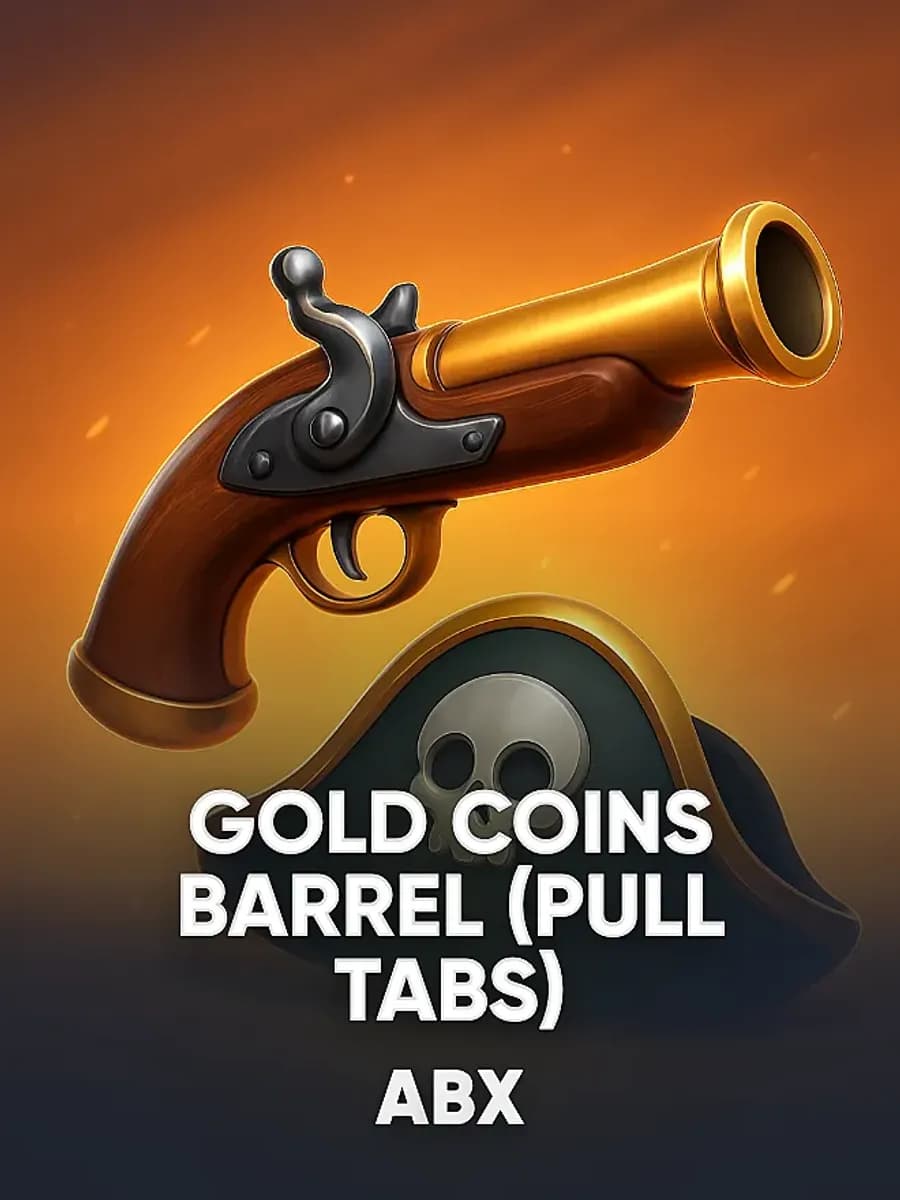Gold Coins Barrel (Pull Tabs)
