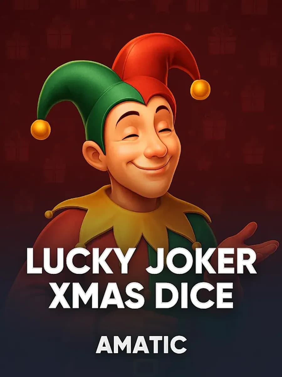 Lucky Joker Xmas Dice