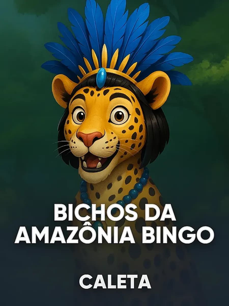Bichos da Amazônia Bingo