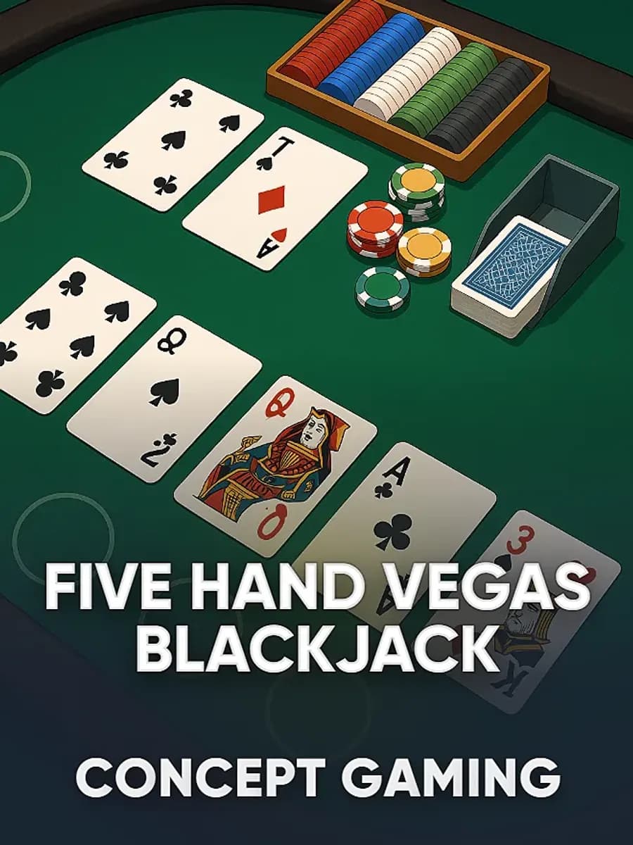 Five Hand Vegas Blackjack