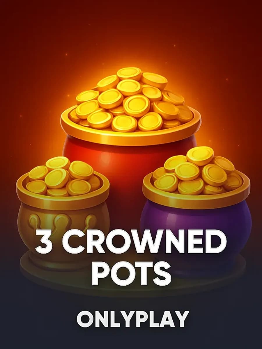3 Crowned Pots
