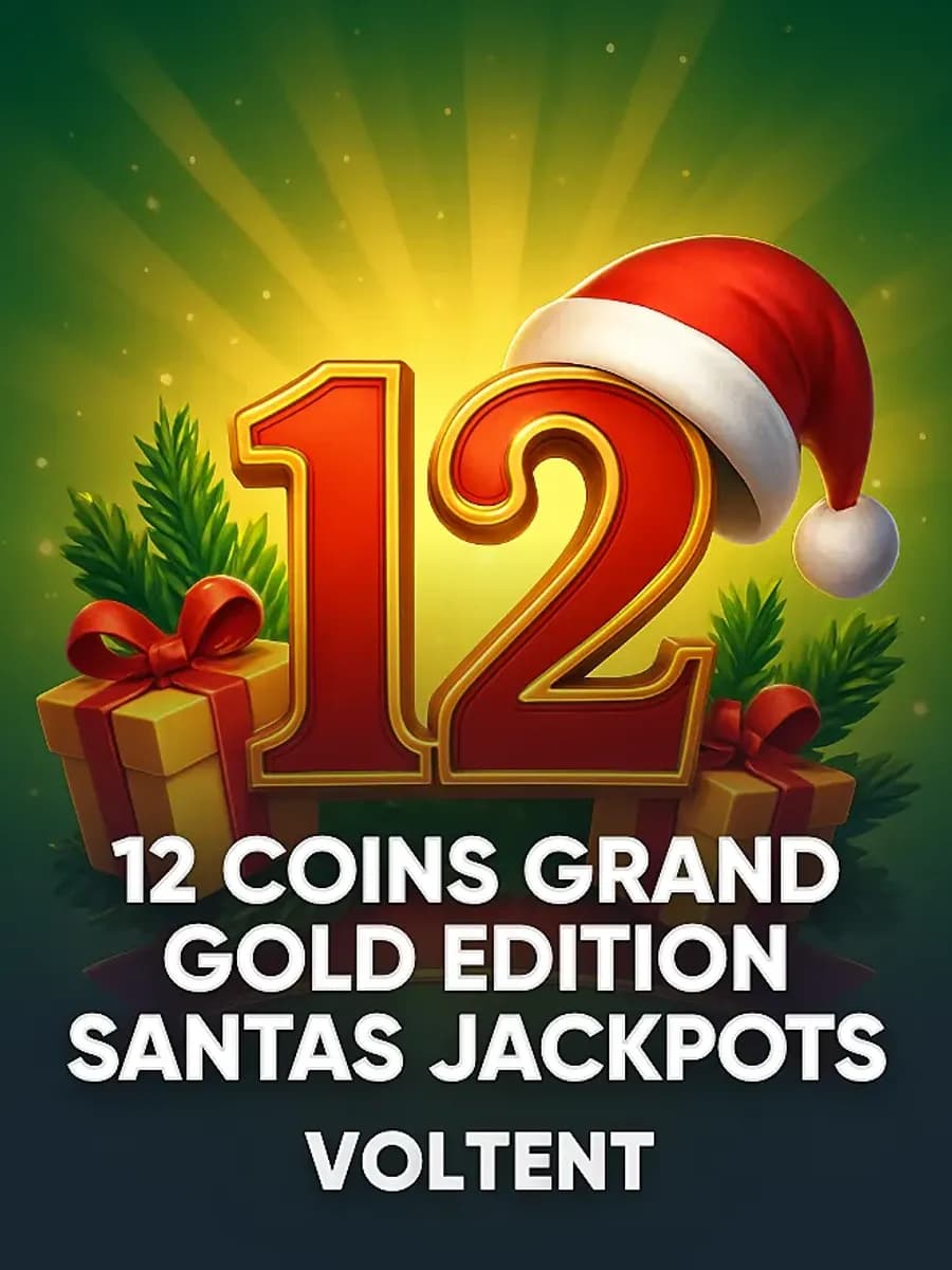 12 Coins Grand Gold Edition Santas Jackpots