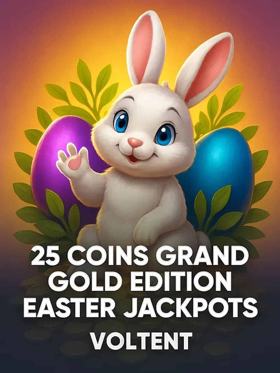 25 Coins Grand Gold Edition Easter Jackpots