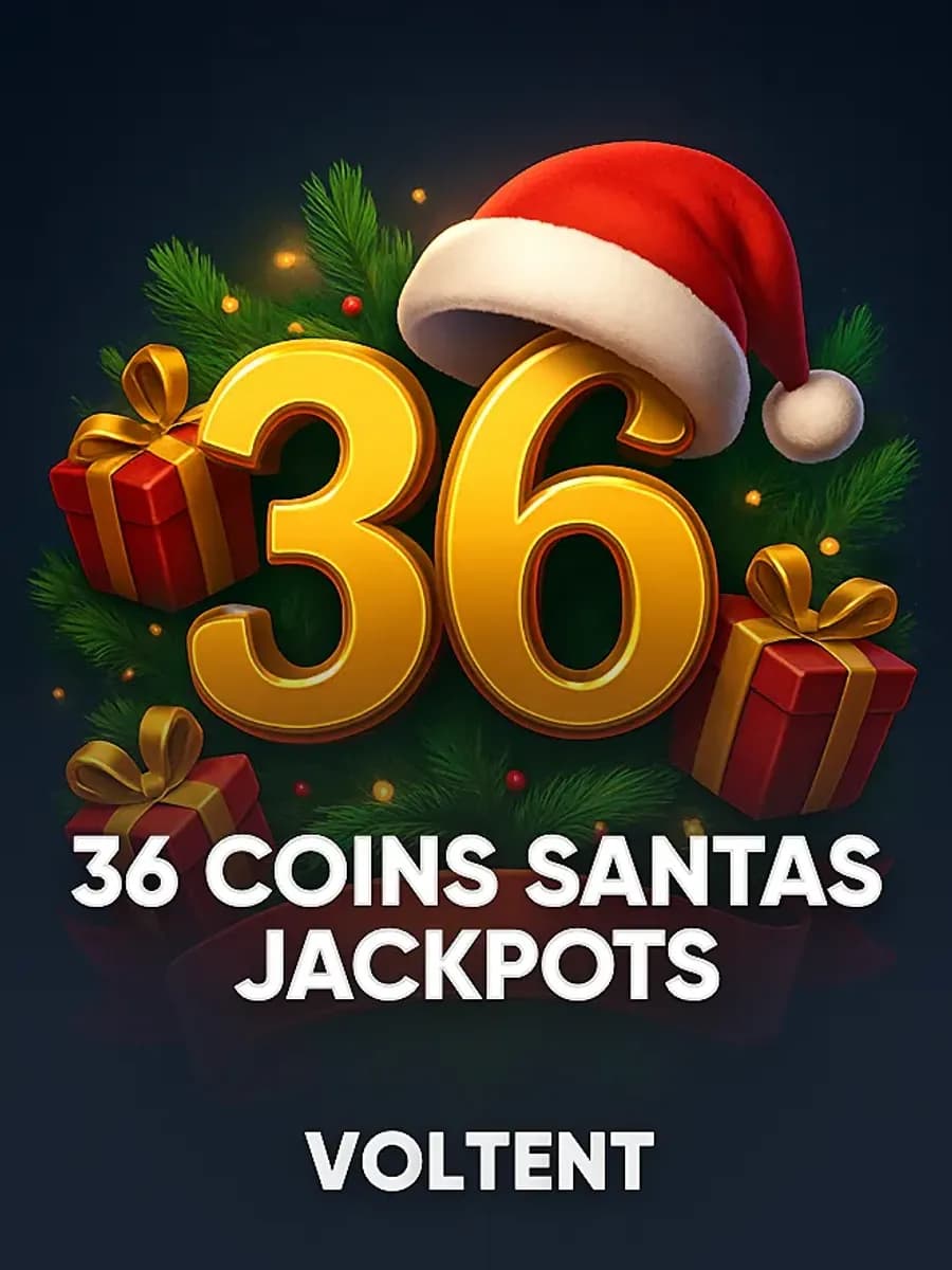36 Coins Santas Jackpots