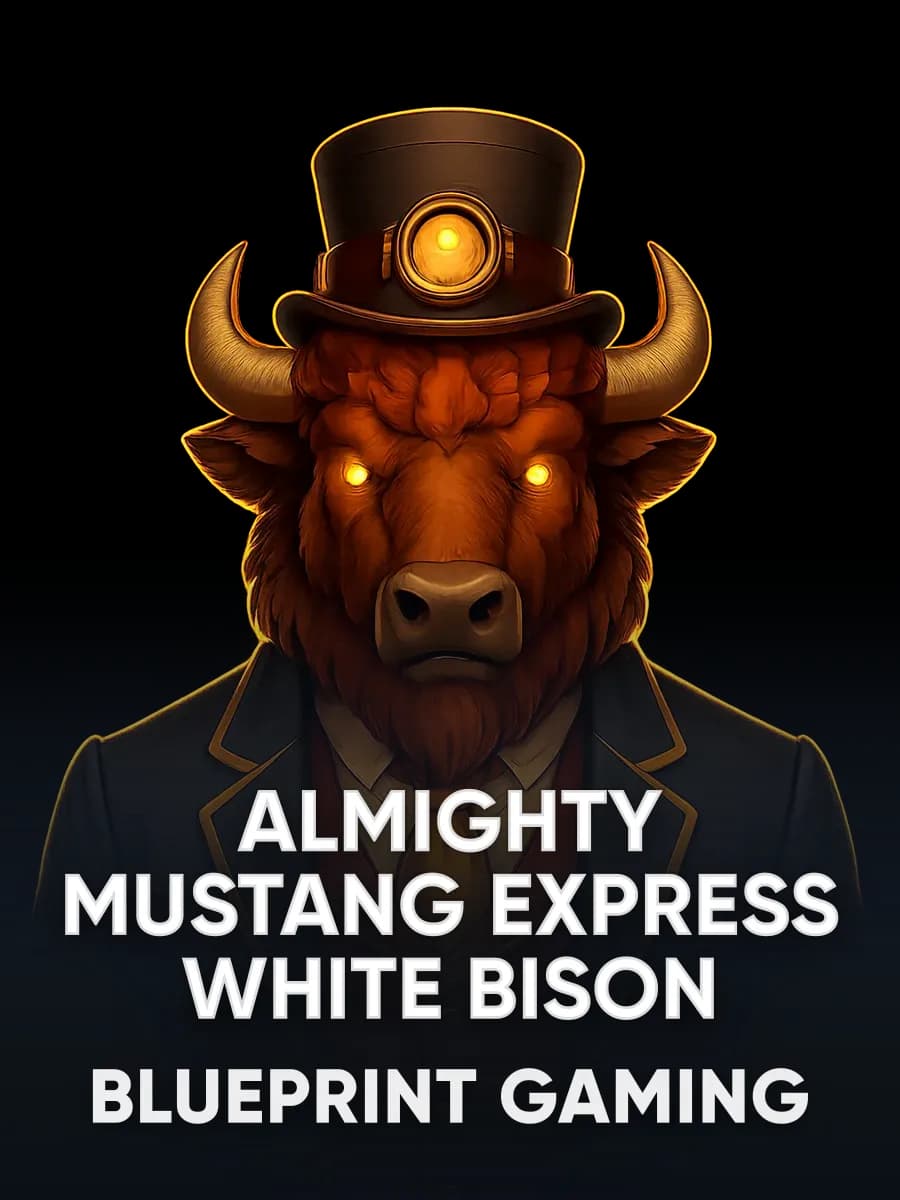 Almighty Mustang Express White Bison